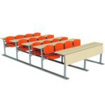 GM024-303 Quadruple Wooden Auditorium Seat