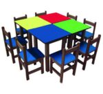 GM030-103 Preschool Student Desk and Chair