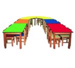 GM030-104 Preschool Student Desk and Chair