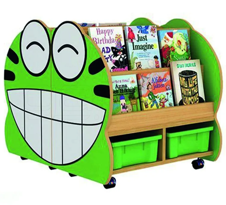 GM032-105-Anaokulu-Kitapligi GM032-105 Preschool Bookshelf - Image 1