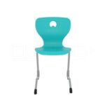 Koç High School Z-Leg Monoblock Chair Turquoise - Image 2